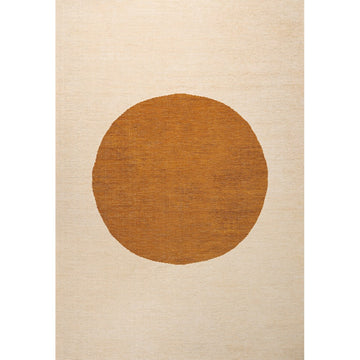 Cirkel Minimalist Geometric Dot Machine-washable Area Rug